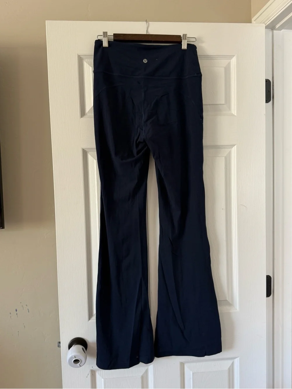 lululemon athletica Navy Flare Yoga Pants
